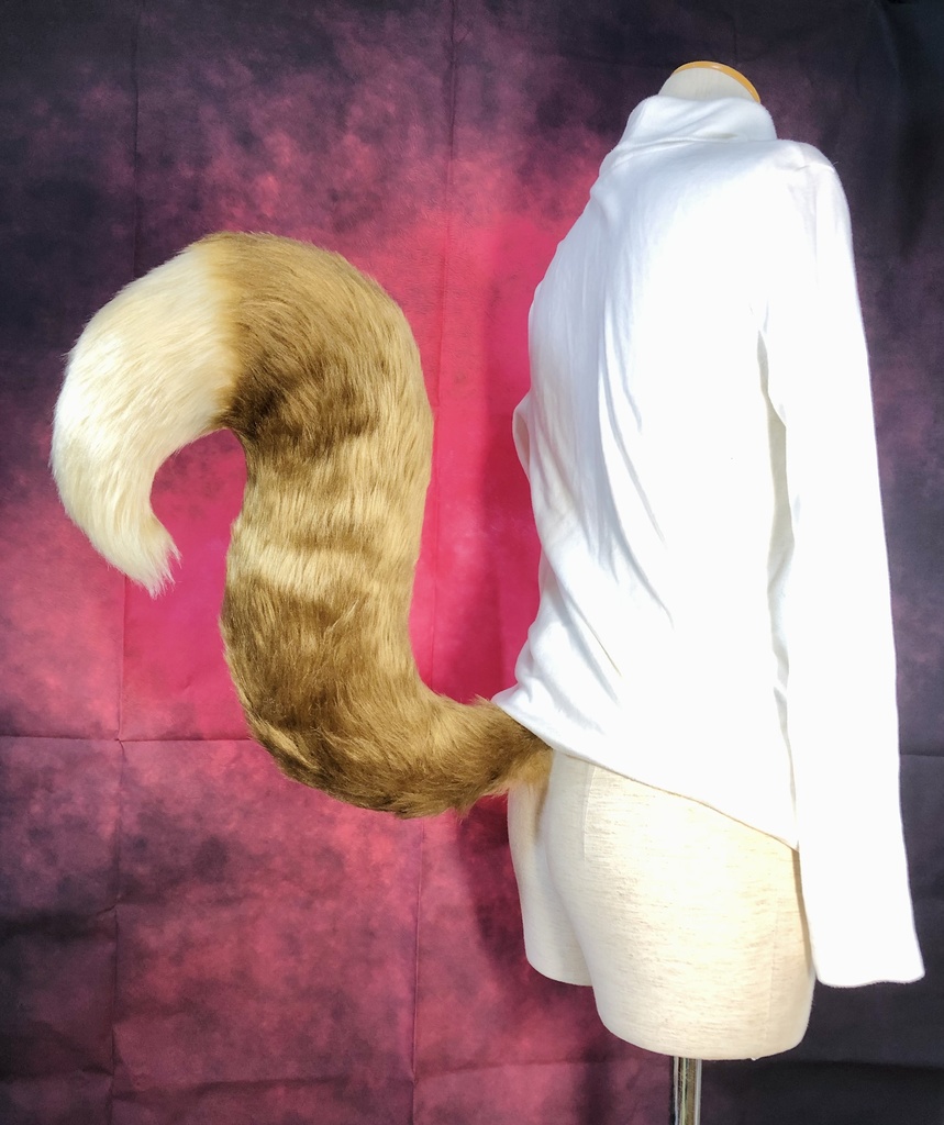 しっぽがぴんと立つ!*狐耳&しっぽセット*茶系