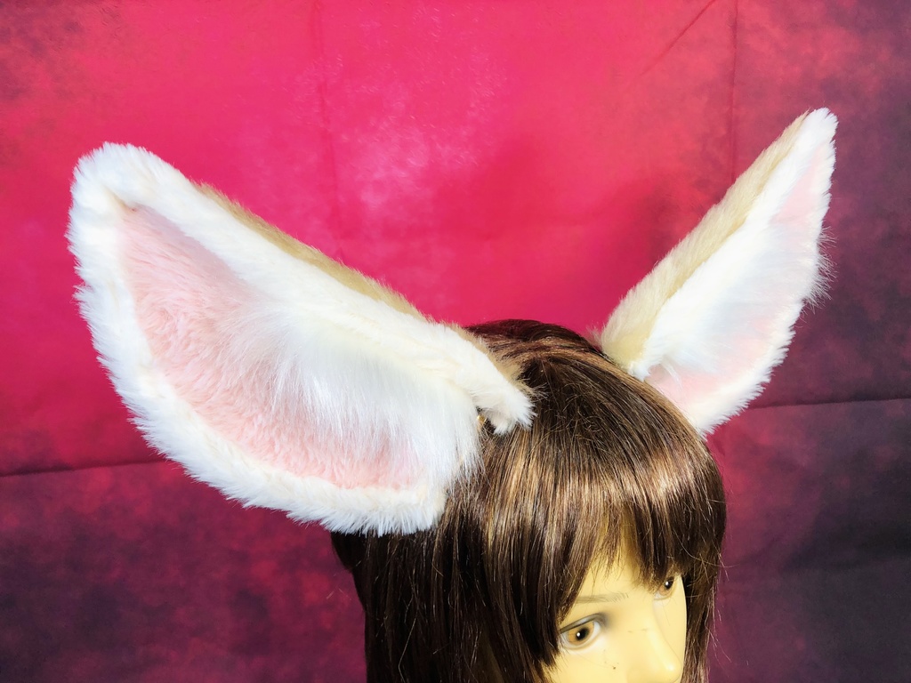 しっぽがぴんと立つ!*フェネック狐耳&しっぽセット*茶系