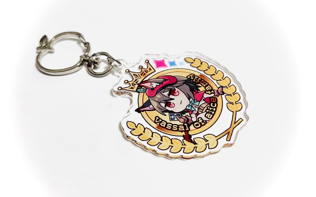 【チャンネル初グッズ】家臣の証アクリルキーホルダー