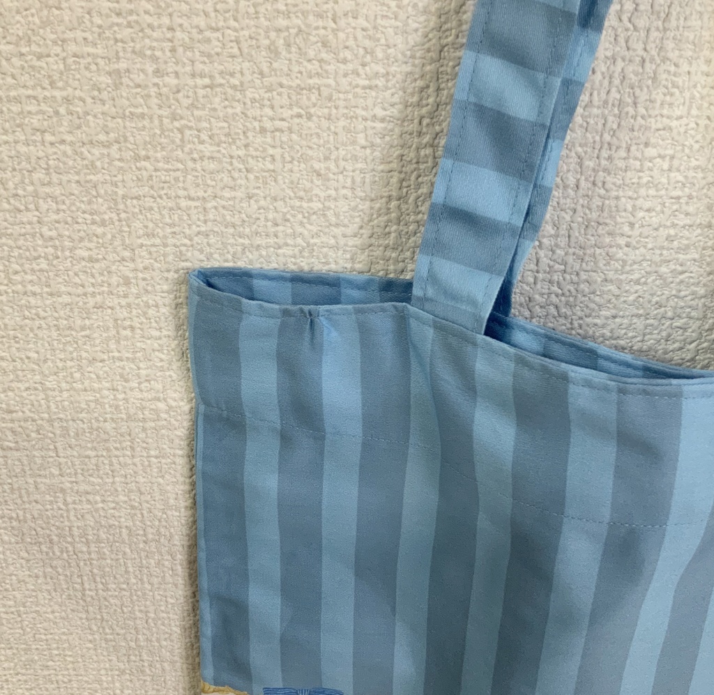 オリジナルプリントのトートバッグ 海洋生物部