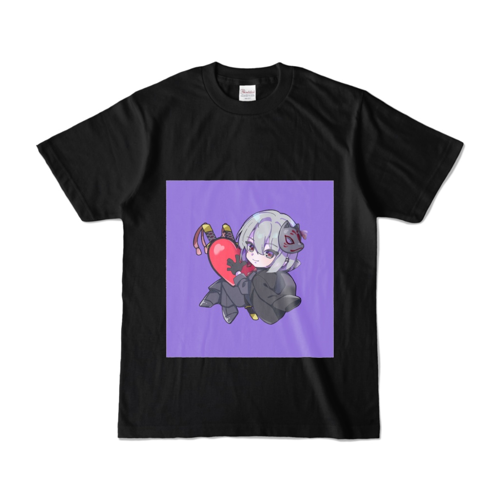 九郎明川槐 黒Tシャツ