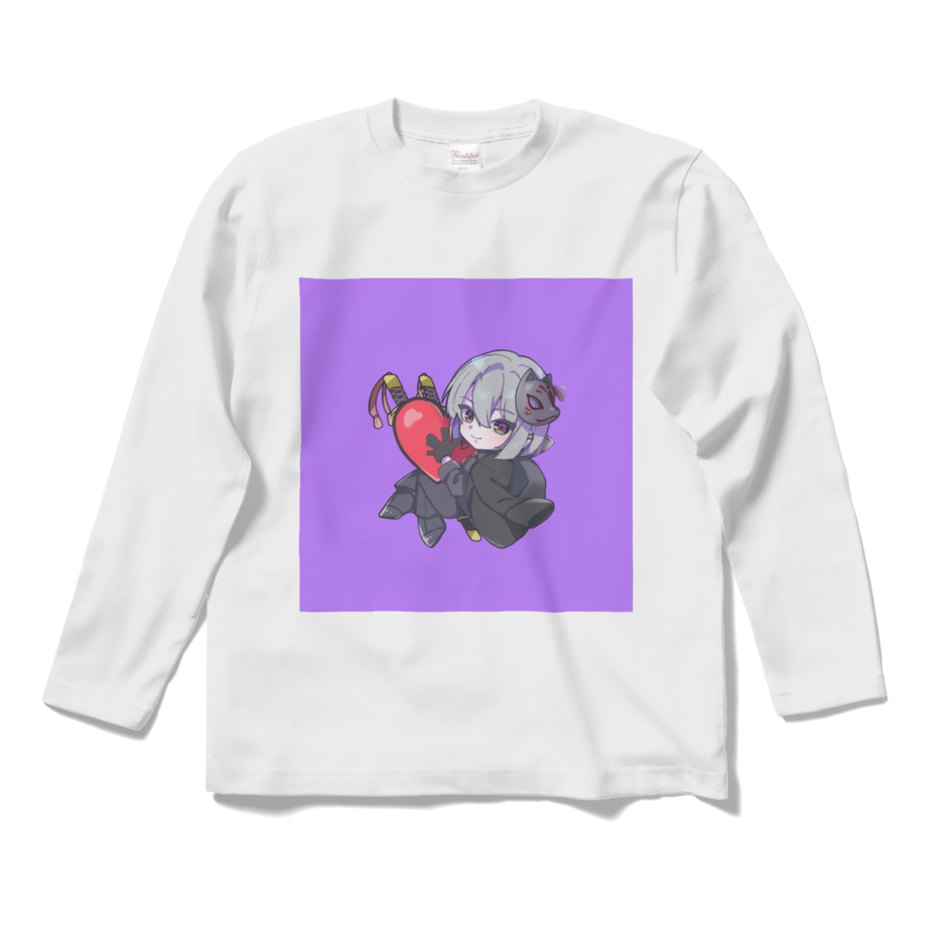 九郎明川槐 ロング白Tシャツ