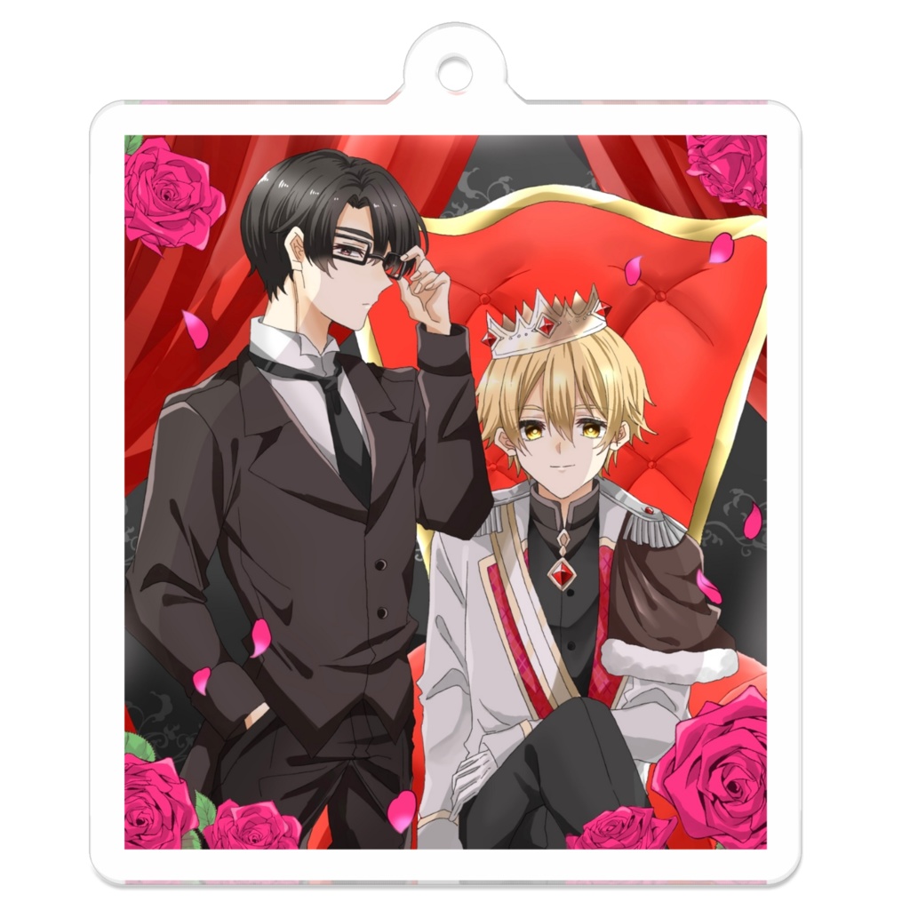 ケンイチさんとGarnetさんアクキー