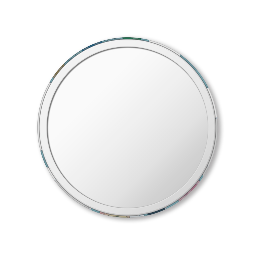 菓子丸の缶ミラー