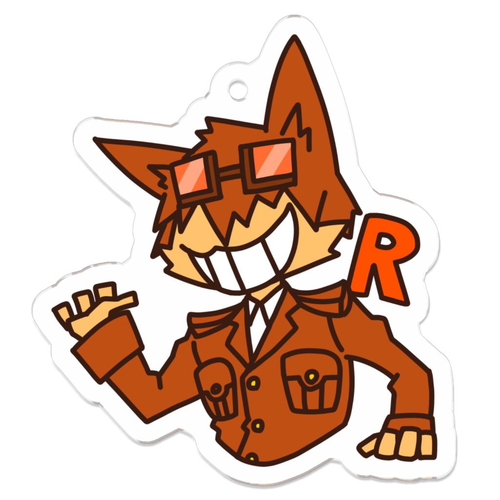 Rのアクキー
