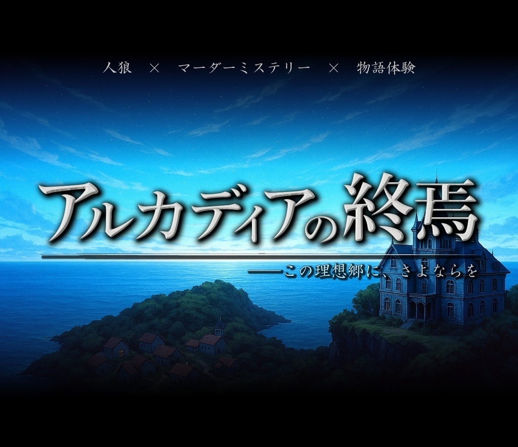「アルカディアの終焉」　人狼×マーダーミステリー×物語体験