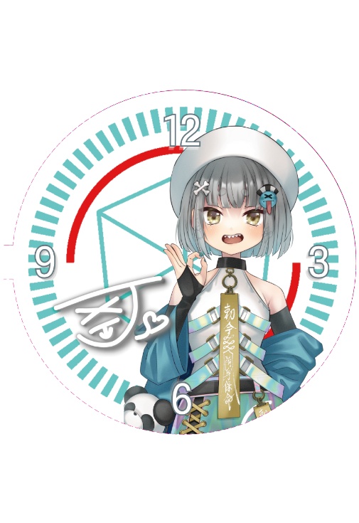 記念価格で販売中!【ボイス目覚ましVTuber時計】 ジス
