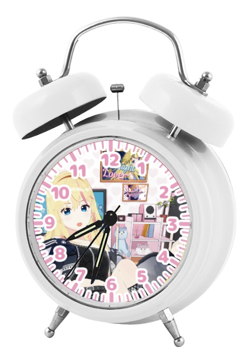 記念価格で販売中!【ボイス目覚ましVTuber時計】lily.