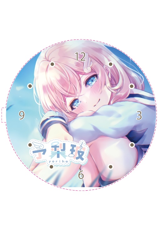 記念価格で販売中!【ボイス目覚ましVTuber時計】 予梨玻