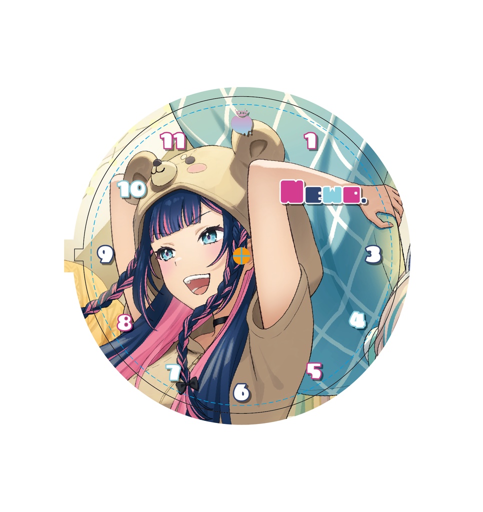 受注スタート!【ボイス目覚ましVTuber時計】めるコネ!Newo.