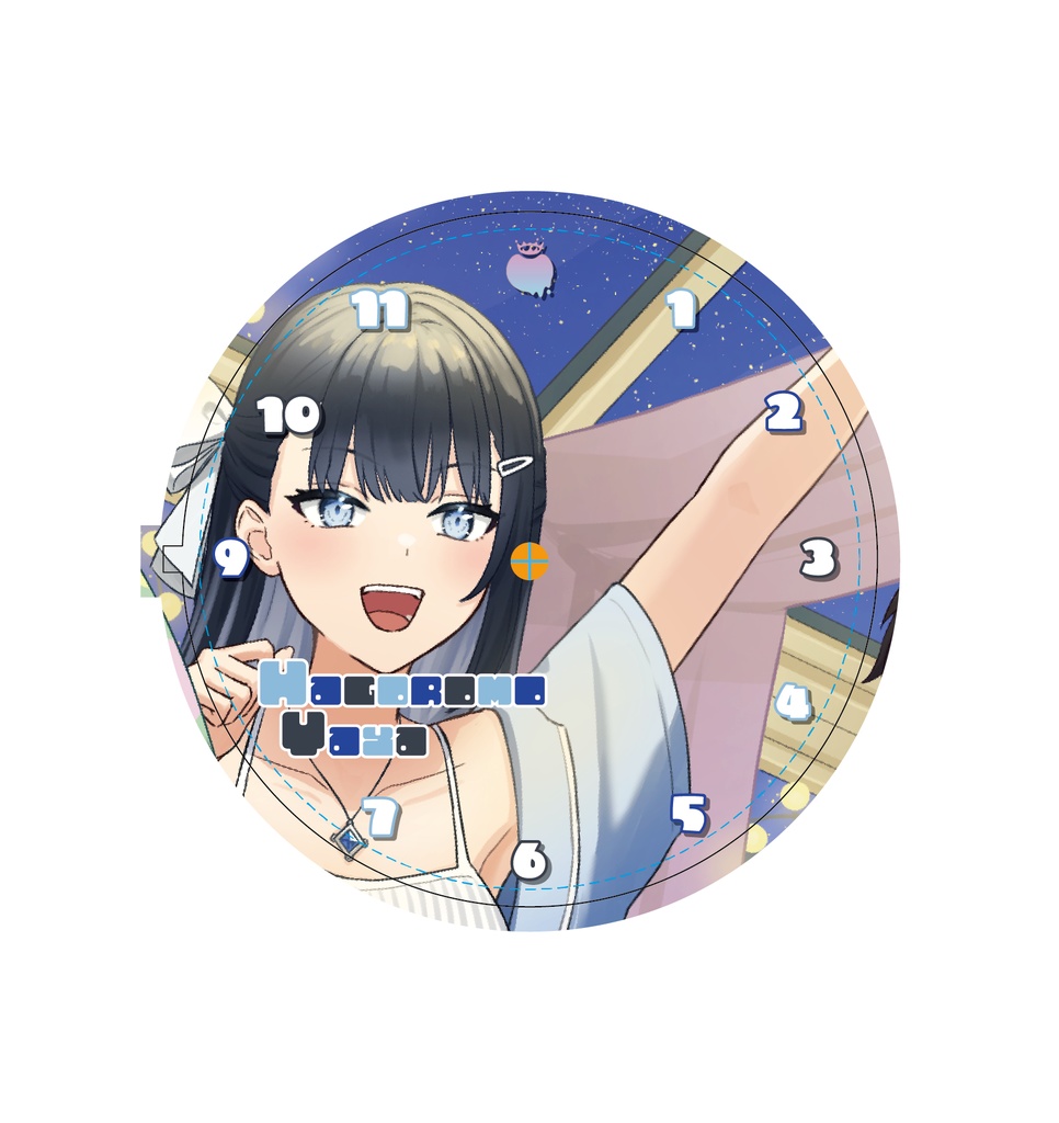 受注スタート!【ボイス目覚ましVTuber時計】めるコネ!羽衣やや