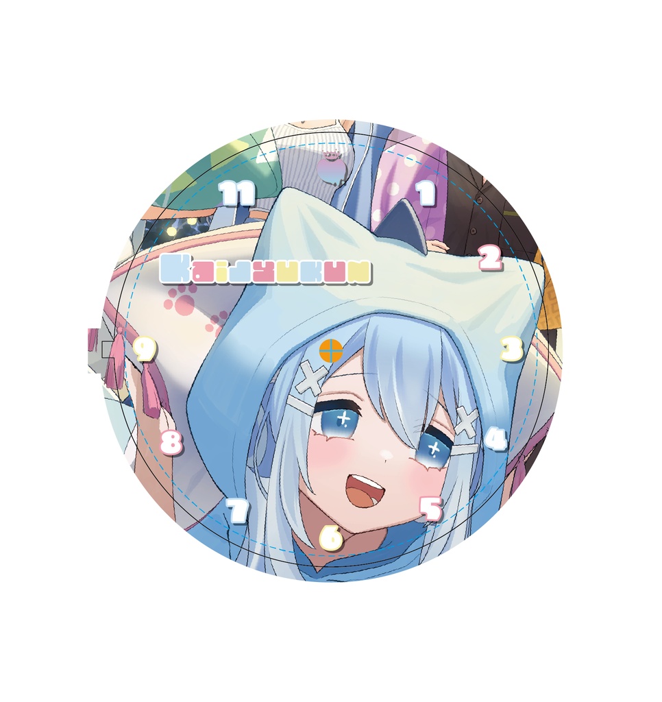 受注スタート!【ボイス目覚ましVTuber時計】めるコネ!かいじゅうくん