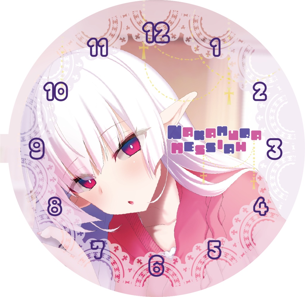 再販【ボイス目覚ましVTuber時計】 中村メシア