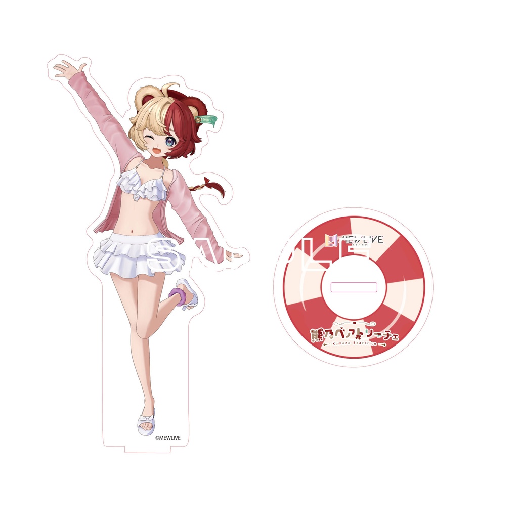 【MEWLIVE】熊乃ベアトリーチェ 3D水着衣装 グッズ