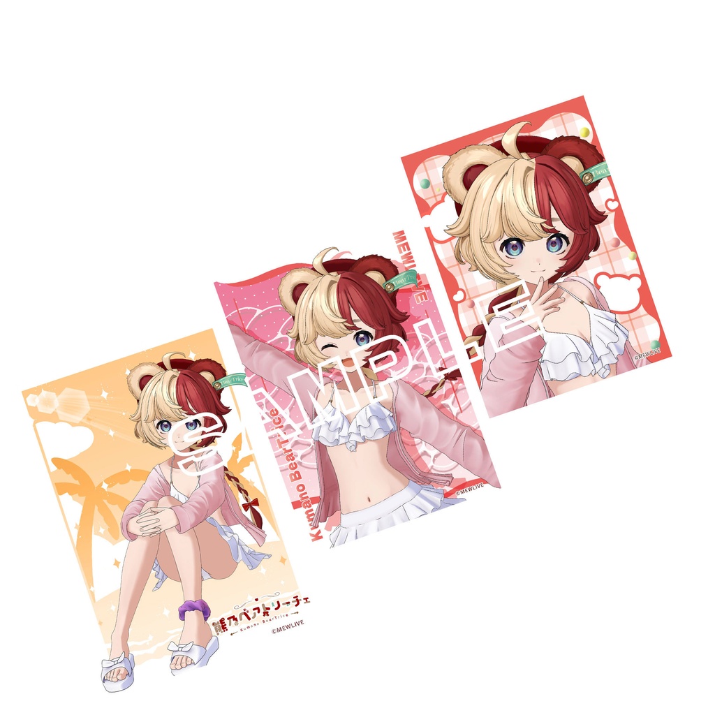 【MEWLIVE】熊乃ベアトリーチェ 3D水着衣装 グッズ