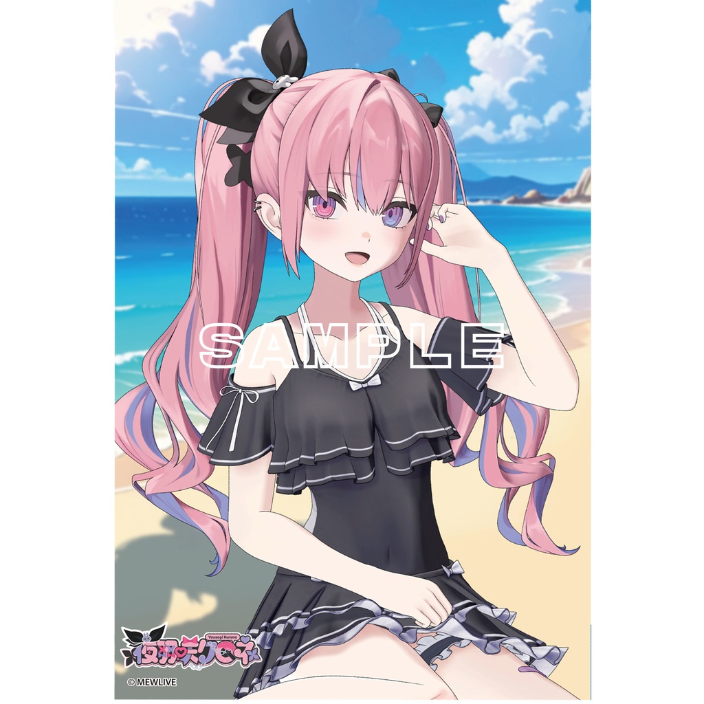 【MEWLIVE】夜羽咲クロネ 3D水着衣装 グッズ