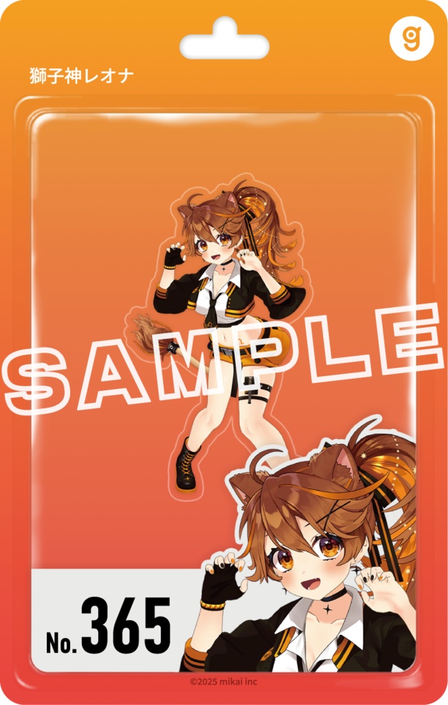 「獅子神レオナ」ホロモデル本体シリアルカード【Re:AcT】