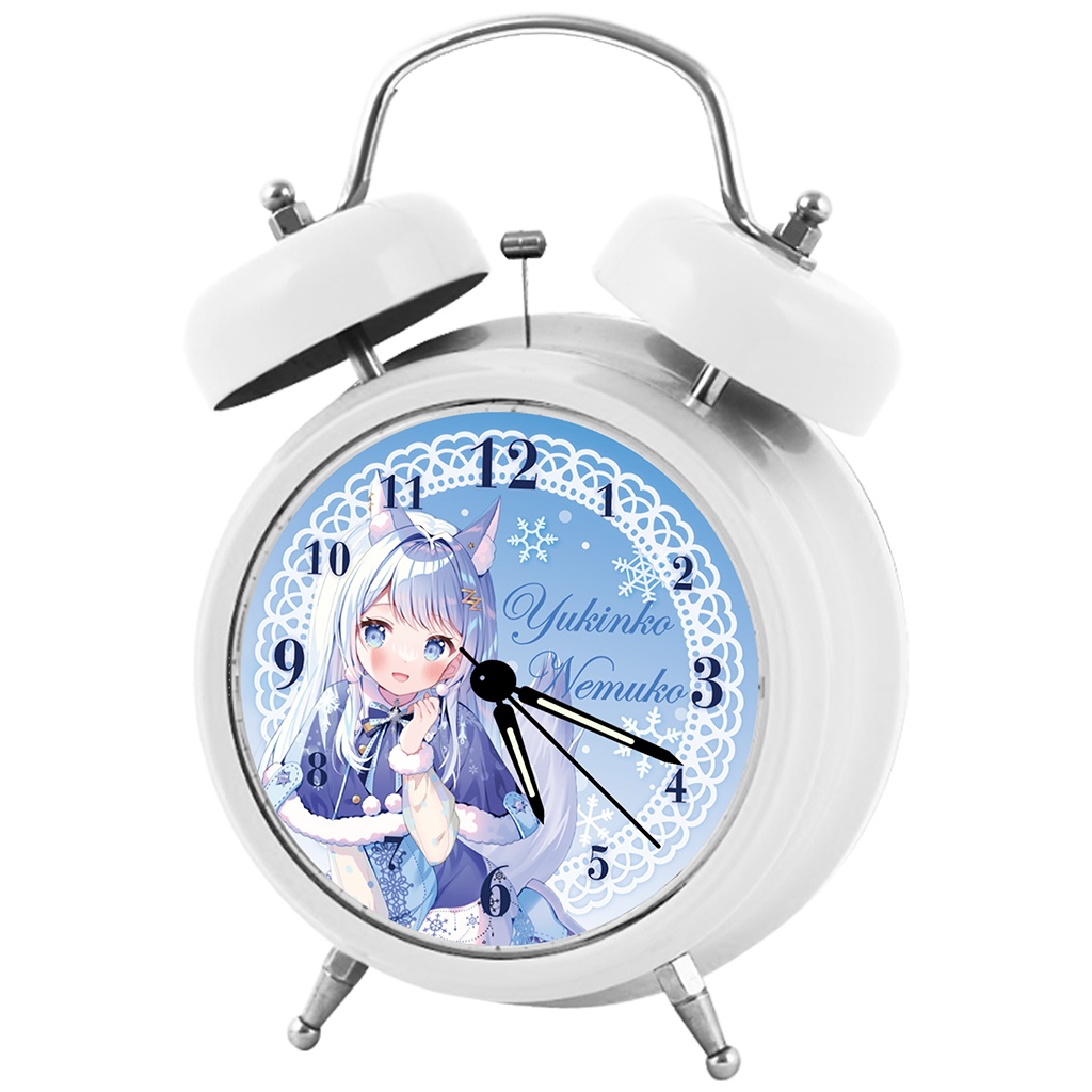 受注スタート!【ボイス目覚ましVTuber時計】雪狐ねむこ