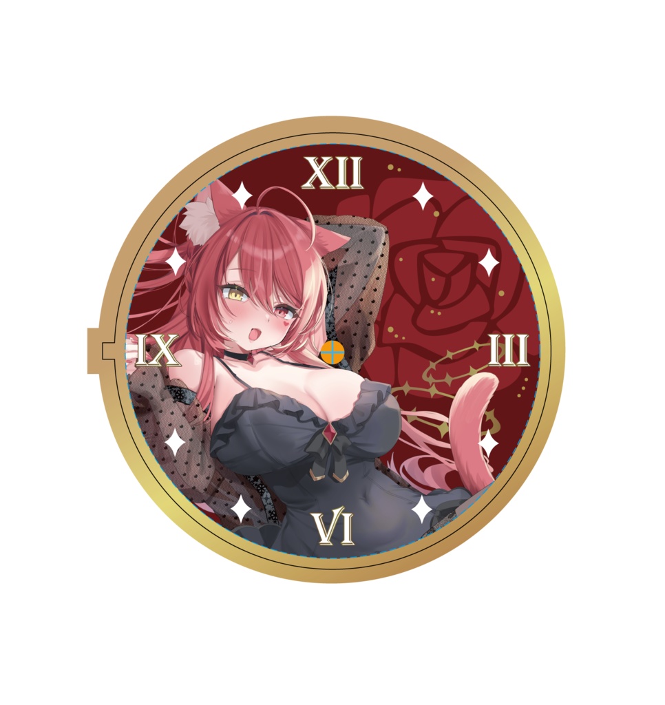 受注スタート!【ボイス目覚ましVTuber時計】クリシア・シフォン