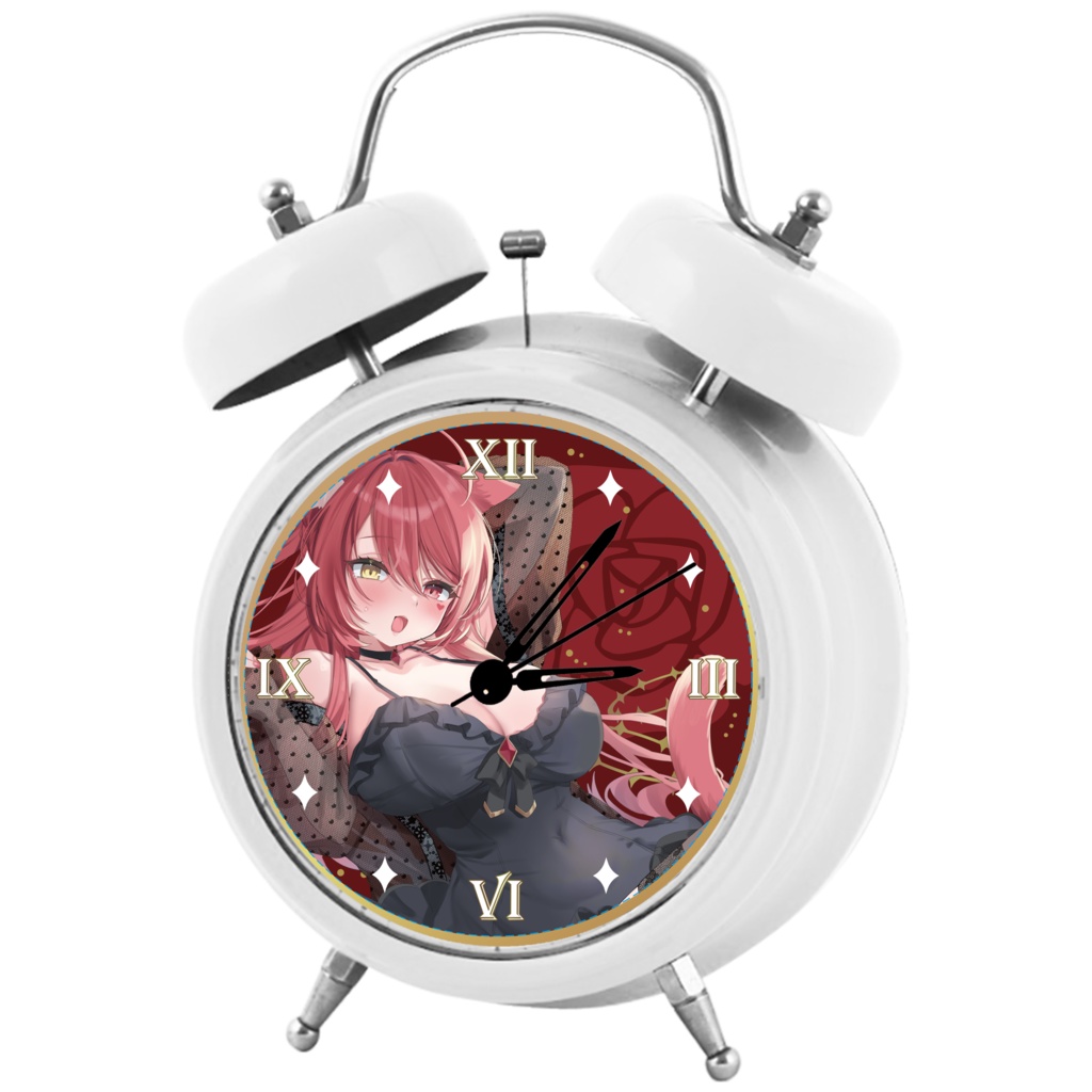 受注スタート！【ボイス目覚ましVTuber時計】クリシア・シフォン