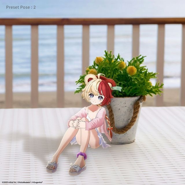 熊乃ベアトリーチェ 水着Ver. ホロモデル本体『MEWLIVE』