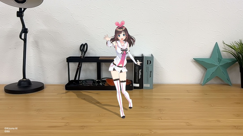 キズナアイ ホロモデル本体