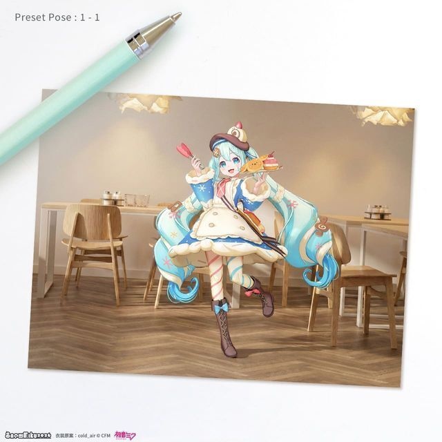 初音ミク- SNOW MIKU 2026 ホロモデル本体