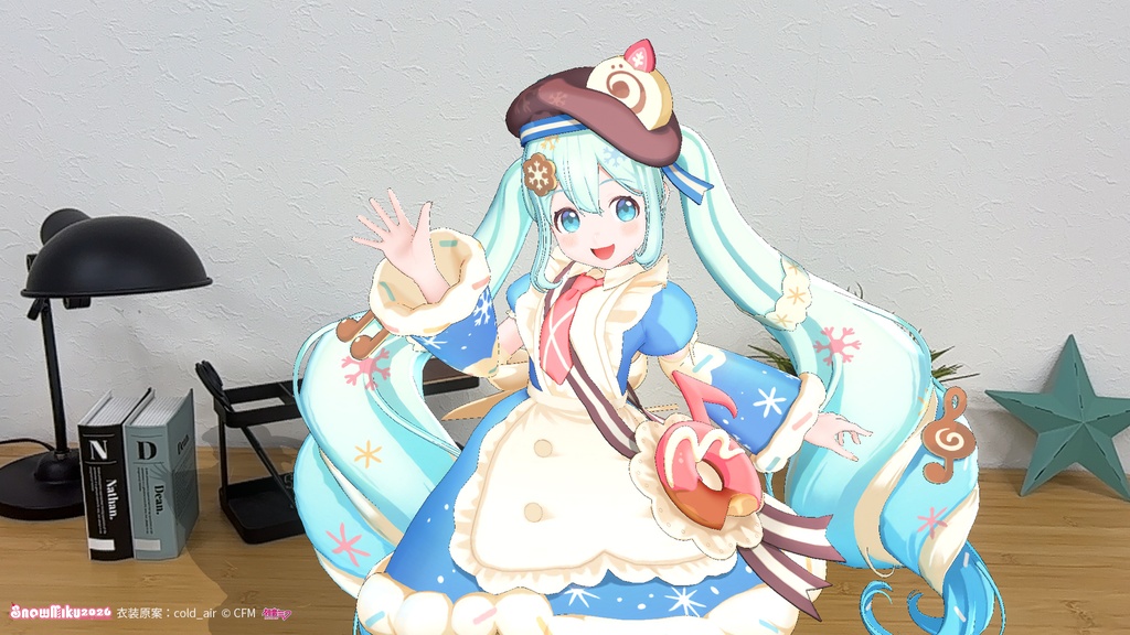 初音ミク- SNOW MIKU 2026 ホロモデル本体
