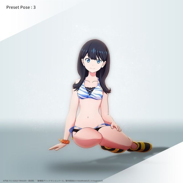 宝多六花 (水着衣装) ホロモデル本体 SSSS.GRIDMAN