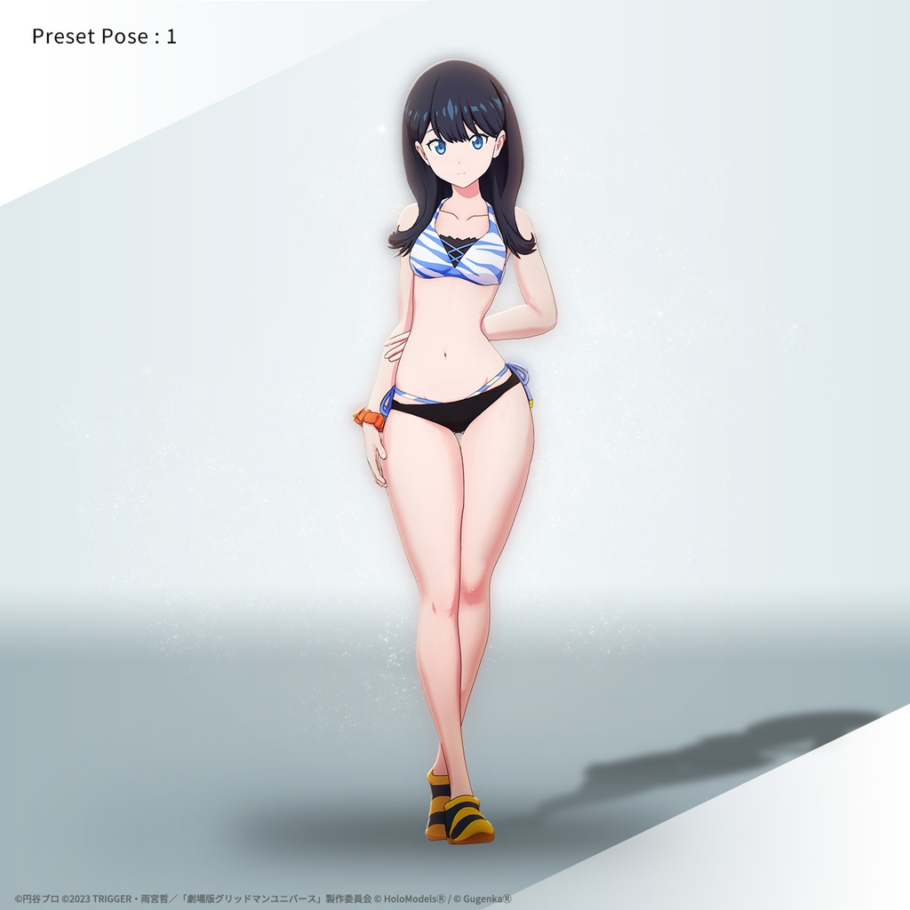 宝多六花 (水着衣装) ホロモデル本体 SSSS.GRIDMAN