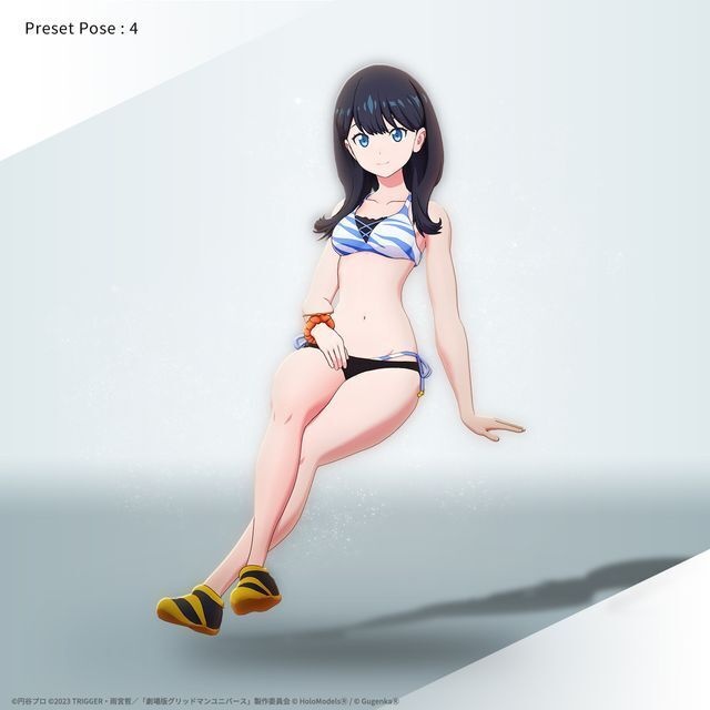 宝多六花 (水着衣装) ホロモデル本体 SSSS.GRIDMAN