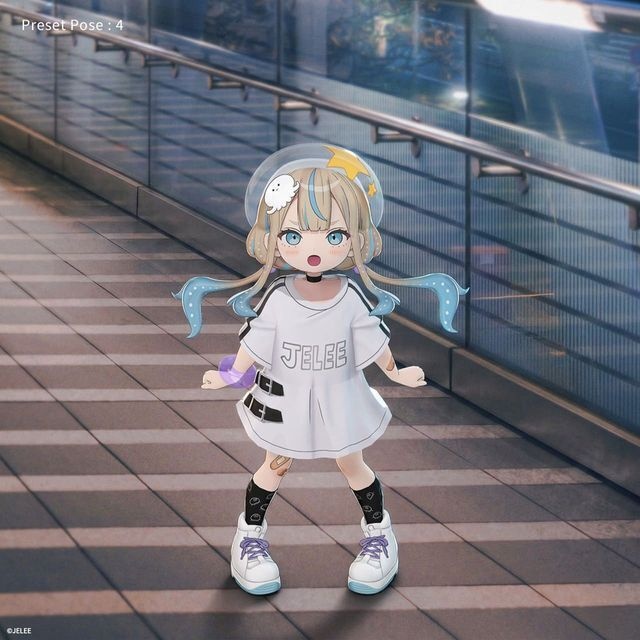 JELEEちゃん ホロモデル本体 『夜のクラゲは泳げない』