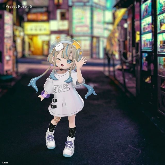 JELEEちゃん ホロモデル本体 『夜のクラゲは泳げない』