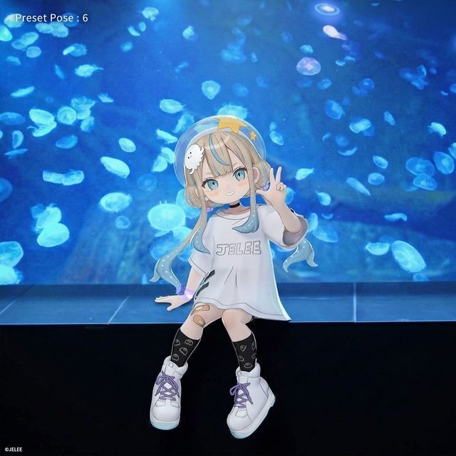 JELEEちゃん ホロモデル本体 『夜のクラゲは泳げない』