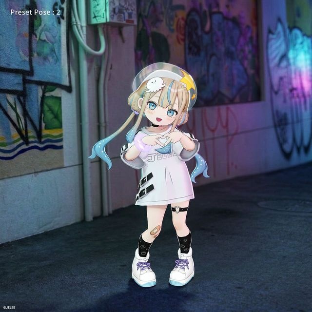 JELEEちゃん ホロモデル本体 『夜のクラゲは泳げない』