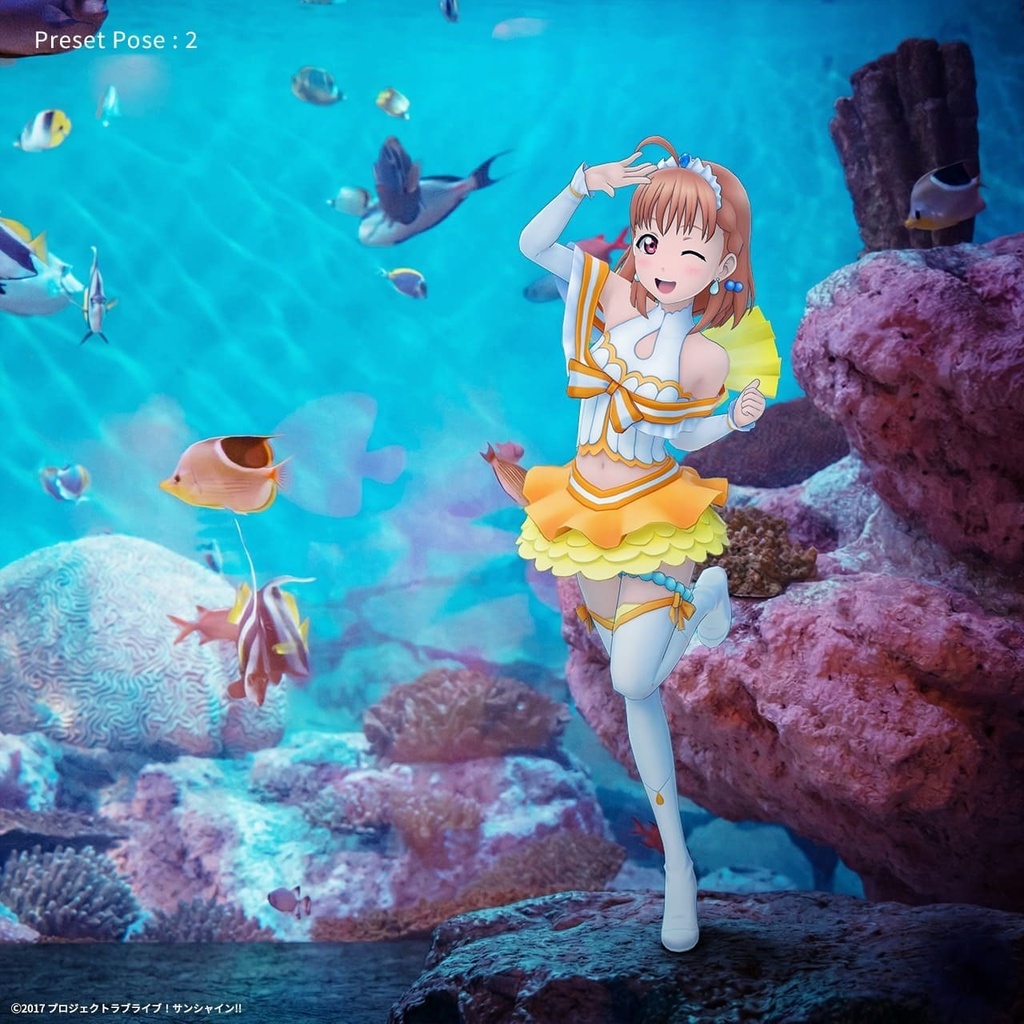 高海 千歌 (「恋になりたいAQUARIUM」衣装) ホロモデル本体 『ラブライブ!サンシャイン!!』