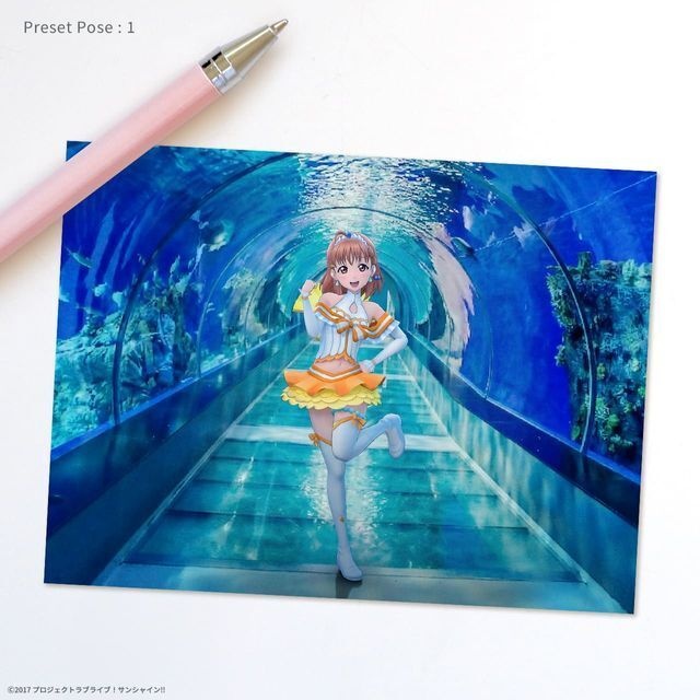 高海 千歌 (「恋になりたいAQUARIUM」衣装) ホロモデル本体 『ラブライブ!サンシャイン!!』
