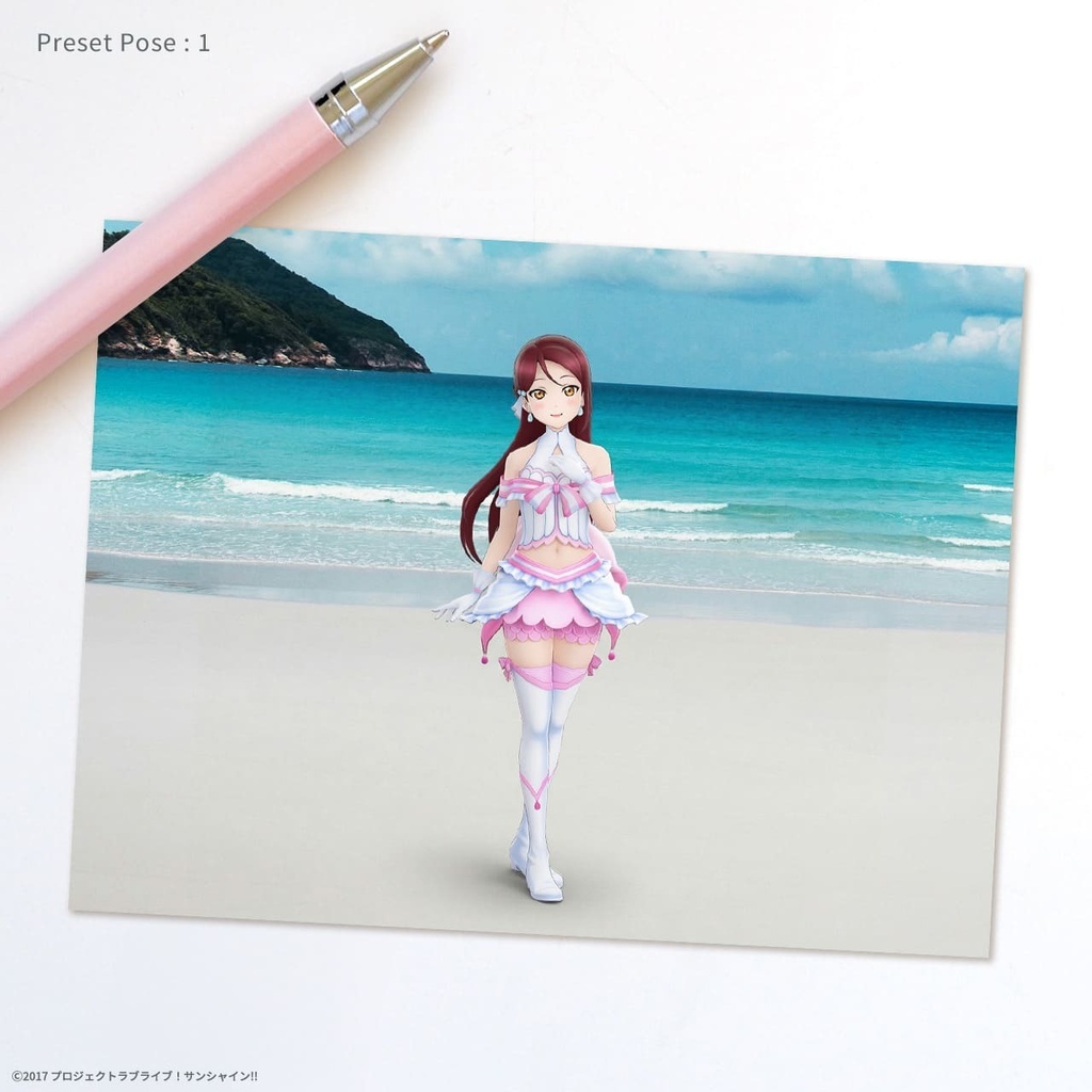 桜内 梨子 (「恋になりたいAQUARIUM」衣装) ホロモデル本体 『ラブライブ!サンシャイン!!』
