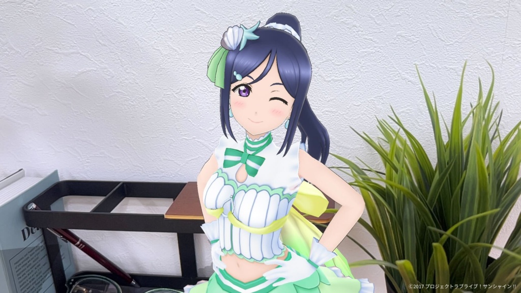 松浦 果南 (「恋になりたいAQUARIUM」衣装) ホロモデル本体 『ラブライブ!サンシャイン!!』