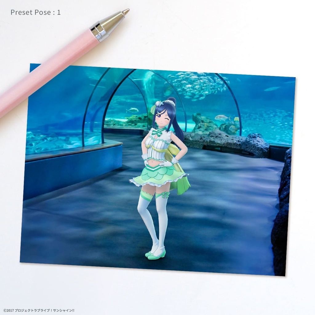 松浦 果南 (「恋になりたいAQUARIUM」衣装) ホロモデル本体 『ラブライブ!サンシャイン!!』