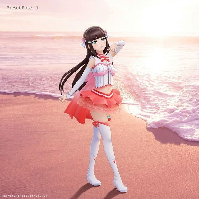 黒澤 ダイヤ (「恋になりたいAQUARIUM」衣装) ホロモデル本体 『ラブライブ!サンシャイン!!』