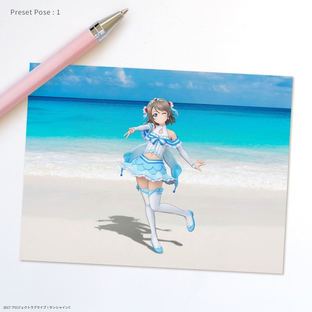 渡辺 曜 (「恋になりたいAQUARIUM」衣装) ホロモデル本体 『ラブライブ!サンシャイン!!』