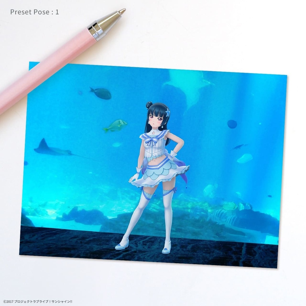 津島 善子 (「恋になりたいAQUARIUM」衣装) ホロモデル本体 『ラブライブ!サンシャイン!!』