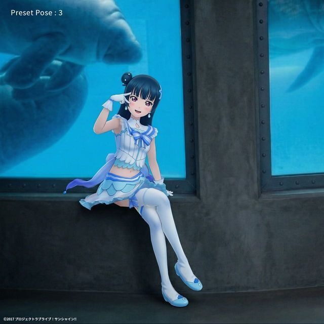 津島 善子 (「恋になりたいAQUARIUM」衣装) ホロモデル本体 『ラブライブ!サンシャイン!!』