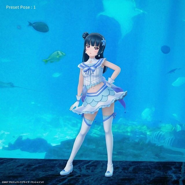 津島 善子 (「恋になりたいAQUARIUM」衣装) ホロモデル本体 『ラブライブ!サンシャイン!!』