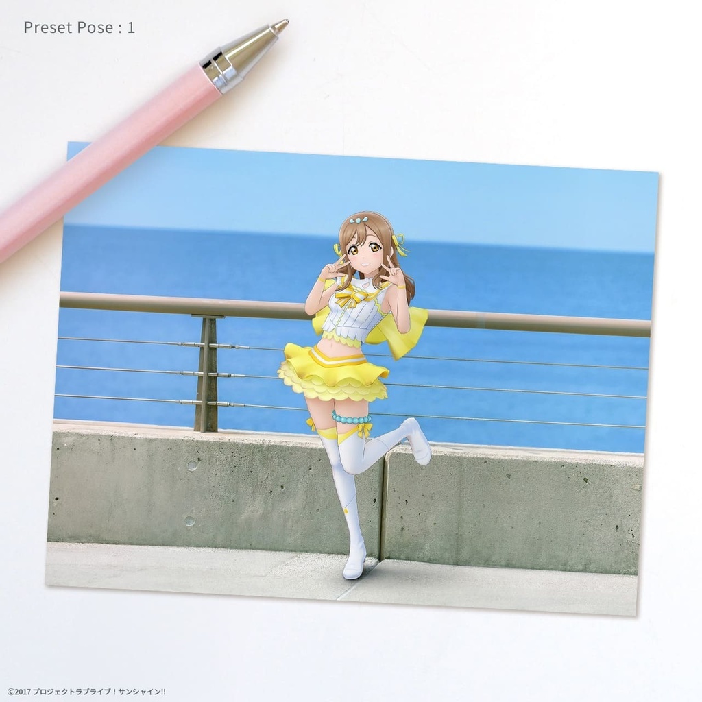 国木田 花丸 (「恋になりたいAQUARIUM」衣装) ホロモデル本体 『ラブライブ!サンシャイン!!』