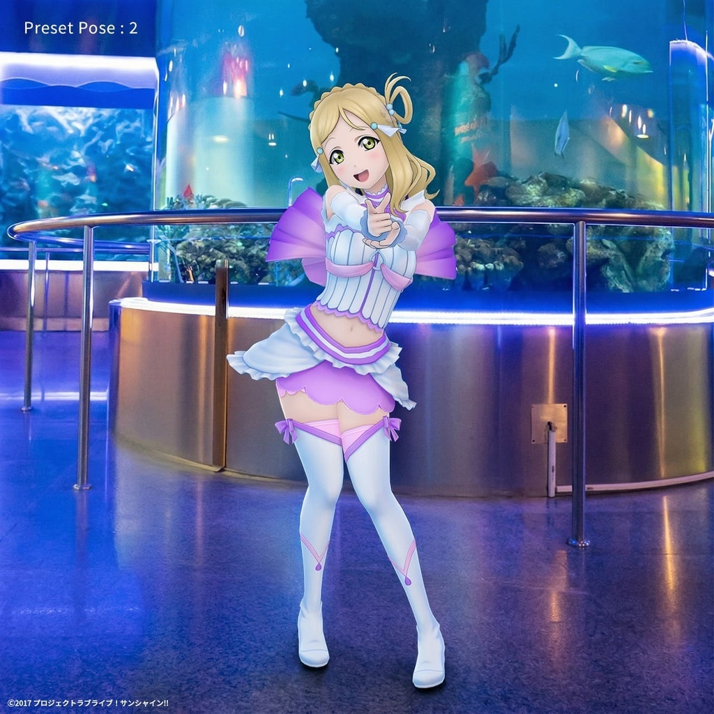小原 鞠莉 (「恋になりたいAQUARIUM」衣装) ホロモデル本体 『ラブライブ!サンシャイン!!』