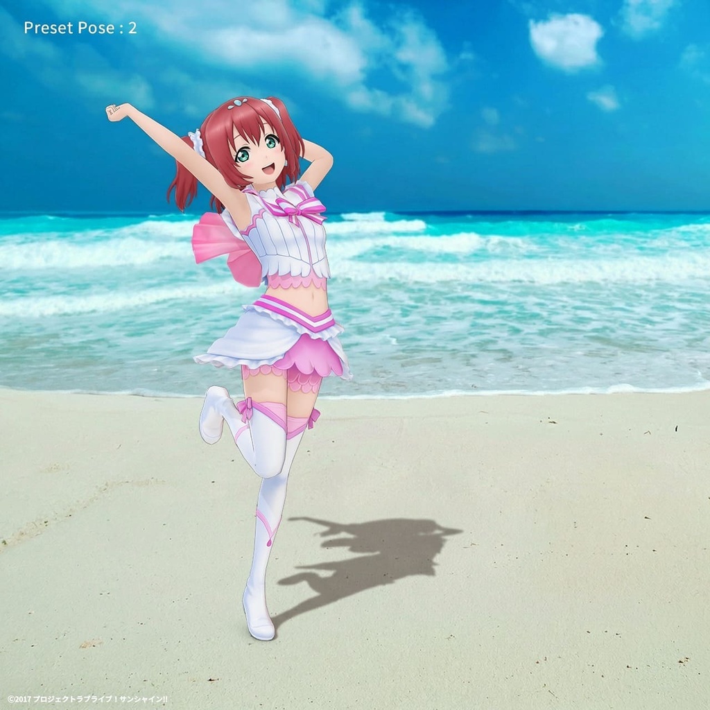 黒澤 ルビィ (「恋になりたいAQUARIUM」衣装) ホロモデル本体 『ラブライブ!サンシャイン!!』