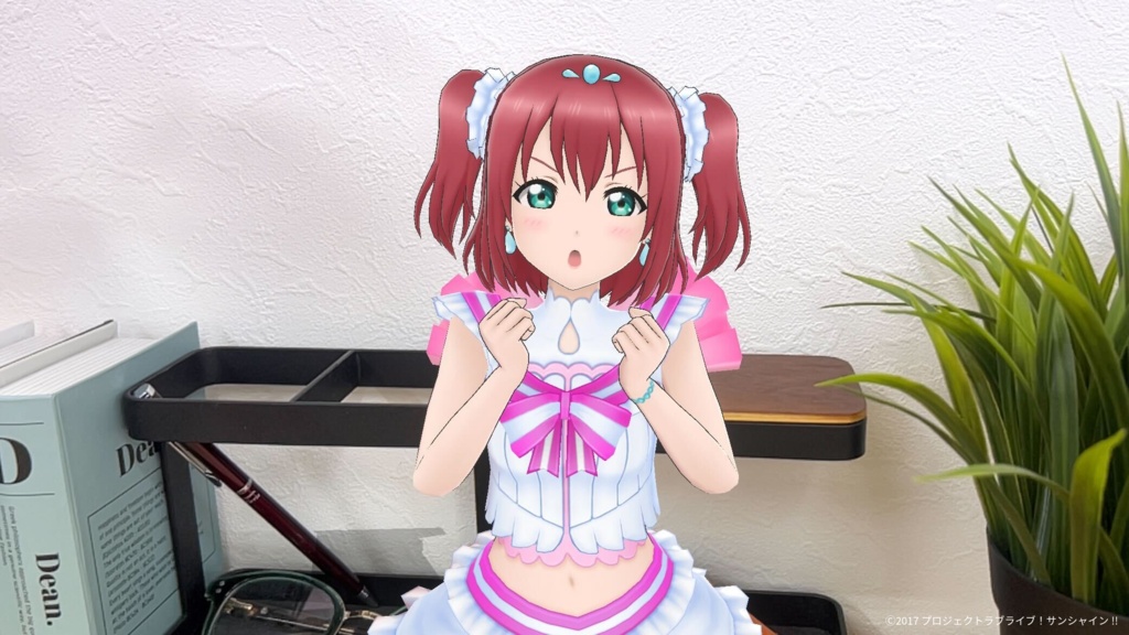黒澤 ルビィ (「恋になりたいAQUARIUM」衣装) ホロモデル本体 『ラブライブ!サンシャイン!!』