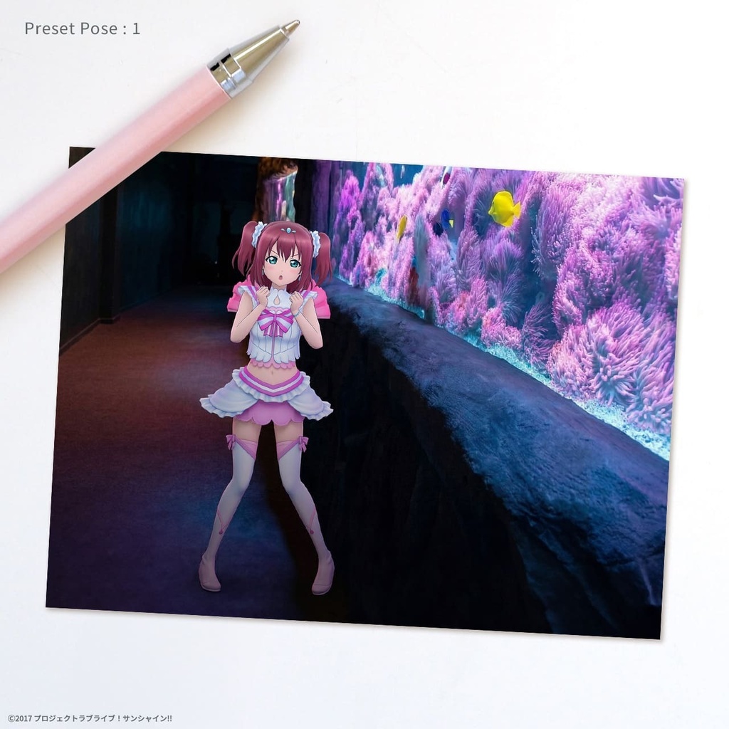 黒澤 ルビィ (「恋になりたいAQUARIUM」衣装) ホロモデル本体 『ラブライブ!サンシャイン!!』